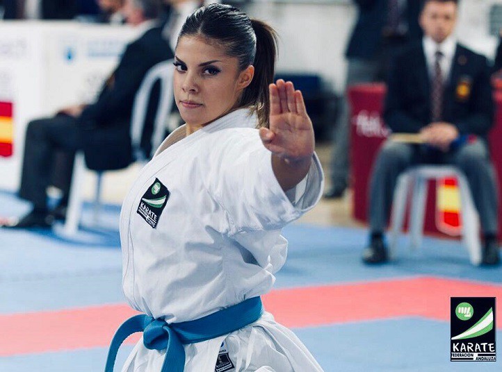 La marbellí Sabrina Medero de Olympic Karate, nueva campeona de España