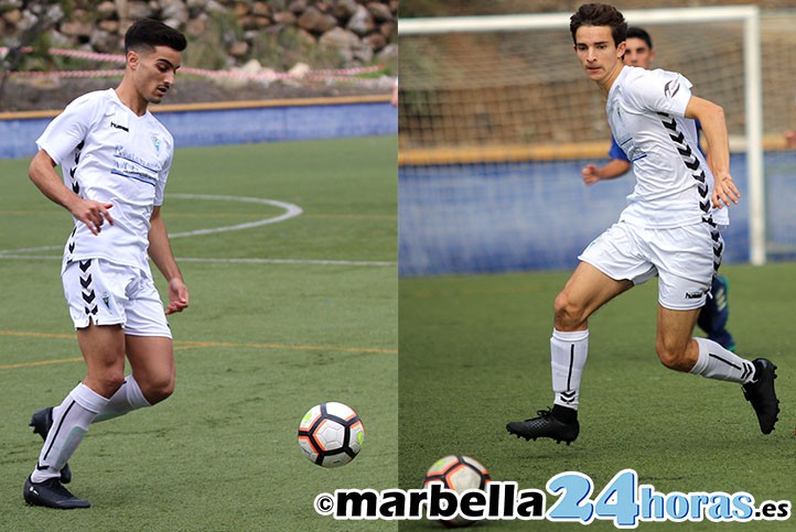 Los juveniles Álvaro y Guirado entran en la convocatoria del Marbella FC