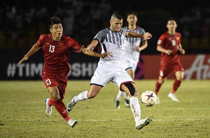 Álvaro Silva cae con Vietnam en la ida de las semis de la Suzuki Cup