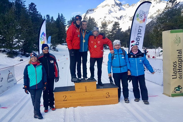 Jorge Otalecu vuelve a proclamarse campeón de España de Esquí Nórdico