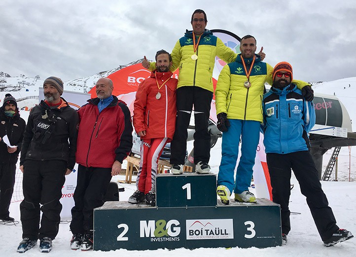 Jorge Otalecu logra un bronce en el Campeonato de España de esquí alpino