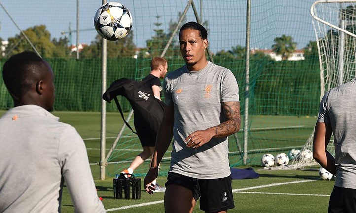 El Liverpool prepara en Marbella su partido de Champions ante el Bayern