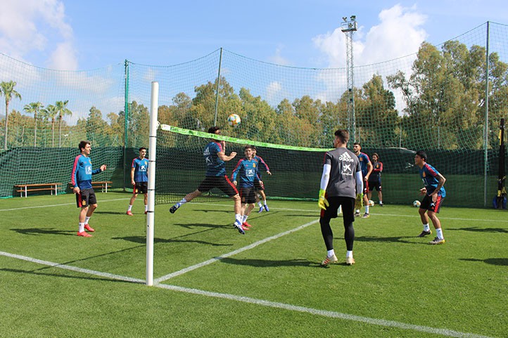 España sub-21 ya prepara en Marbella sus dos próximos partidos amistosos