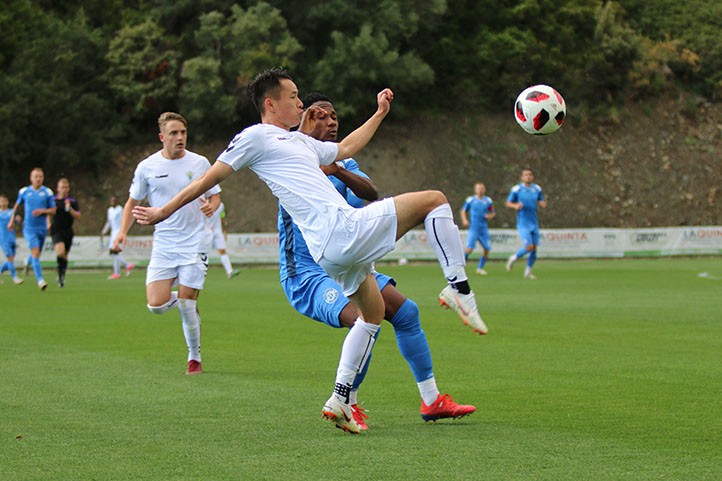 Xiong debuta con el Marbella en la derrota ante el Dynamo Brest (1-2)