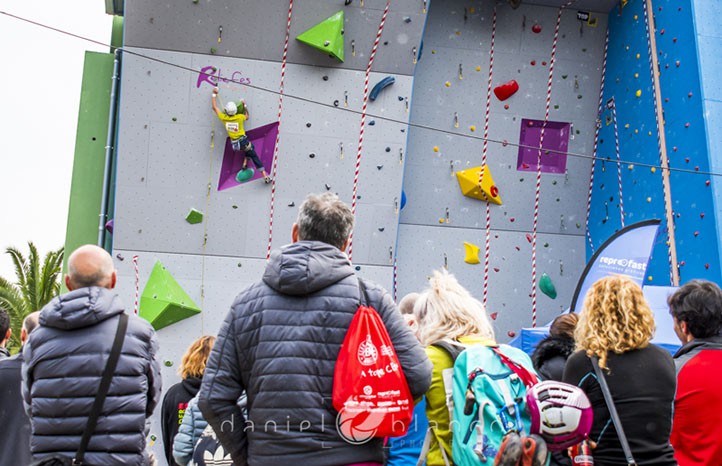 Más de un centenar de escaladores participan en Marbella en el Campeonato de Andalucía