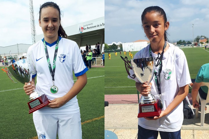 Dos marbellíes, subcampeonas de Andalucía sub 15 con Málaga