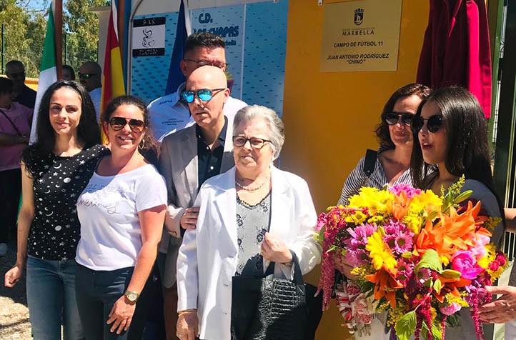 Marbella rinde un merecido homenaje a Juan Antonio Rodríguez "Chino"