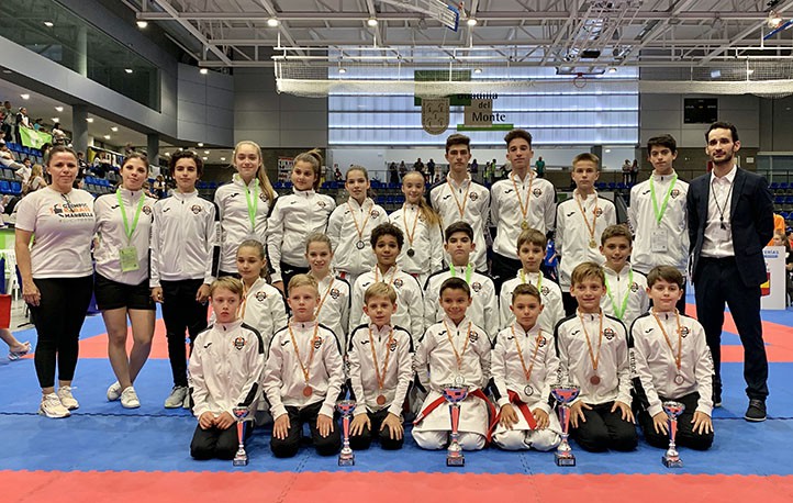 Olympic Karate Marbella logra dos campeonatos nacionales por equipos