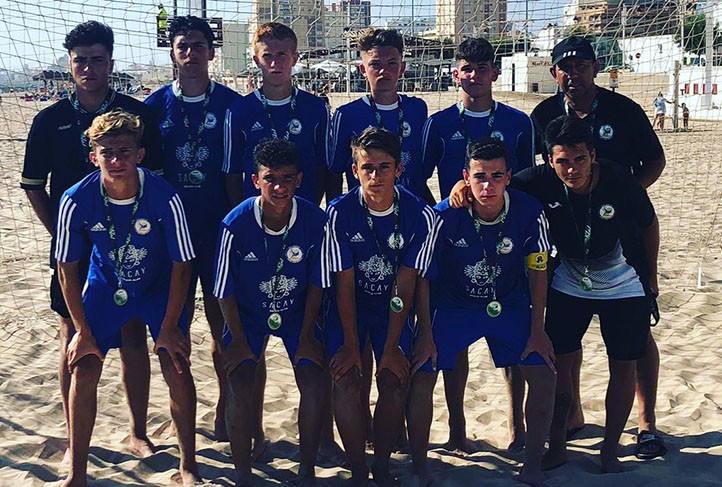 El Fútbol Playa Marbella cadete se proclama subcampeón de Andalucía