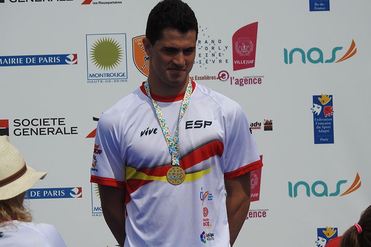 Javier Labrador, convocado con España para el Mundial de Natación Adaptada