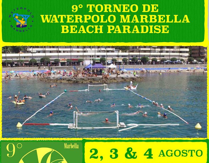 La Fontanilla acogerá la IX edición del torneo de waterpolo en el mar