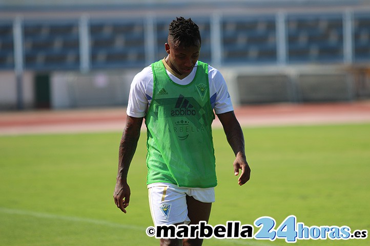 Paulo Vitor sufre una lesión muscular y será baja casi un mes en el Marbella FC