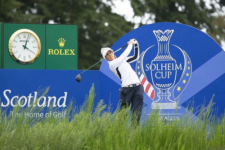 La Solheim Cup se decidirá con las partidas individuales tras igualar EEUU