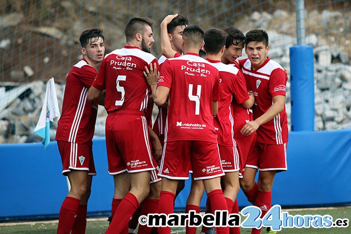 El Marbella juvenil remonta con buen fútbol el tanto inicial de El Ejido (3-1)