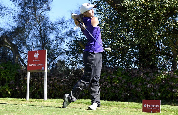 La sampedreña Laura Gómez es segunda en el Santander Golf Tour de Burgos