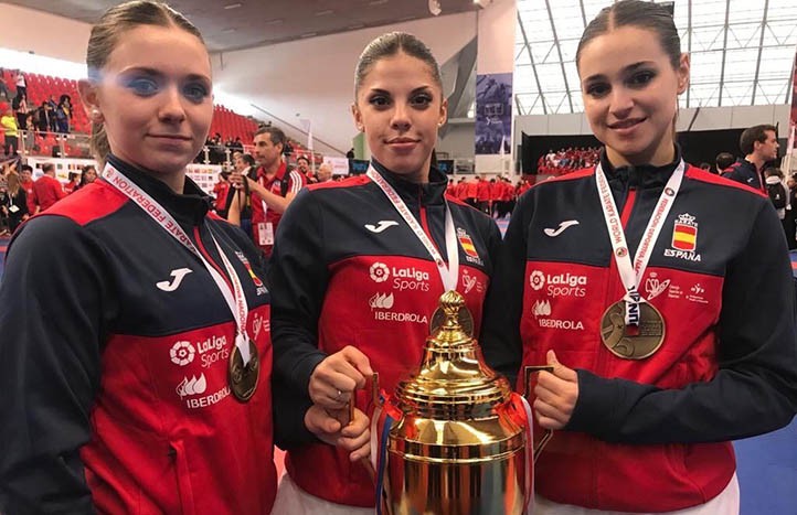 Sabrina Medero se proclama campeona del mundo con España en Chile