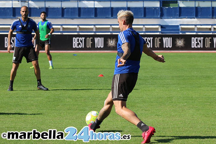 El Marbella cuenta con Samu Delgado en su regreso a los entrenamientos