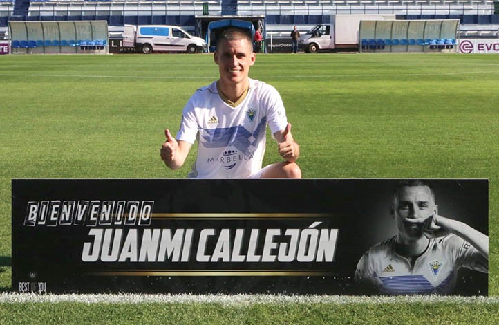 Juanmi Callejón fija el ascenso como "gran reto" con el Marbella FC