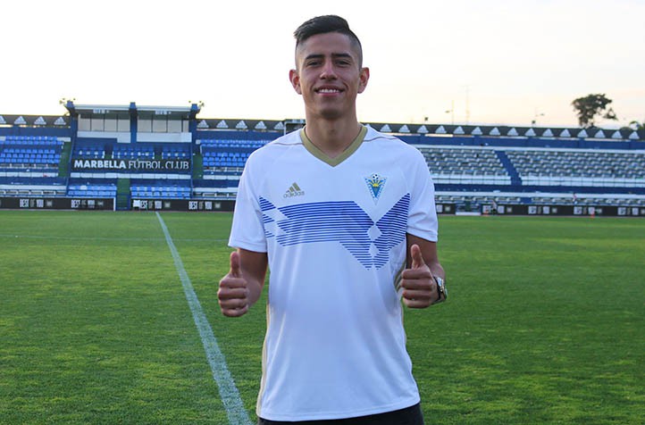 El Marbella ficha a Julián Tovar, joven promesa del fútbol colombiano