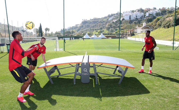 El Manchester United disfruta con su preparación a 20 grados en Marbella