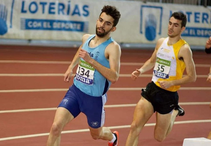 El atleta marbellí Miguel García debuta en un Campeonato de España