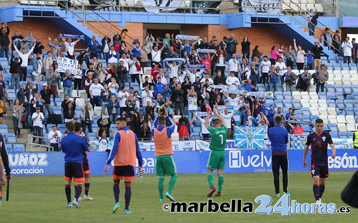 El Marbella cede el liderato tras sumar en Huelva otro empate a cero