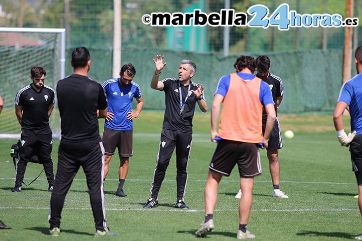 El Marbella FC también suspende los entrenamientos del primer equipo