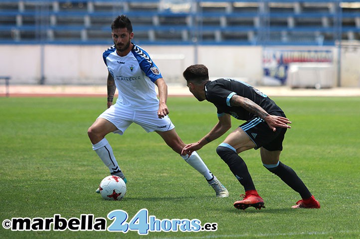 Marcos Ruiz: "El ascenso con el Marbella es lo mejor que he vivido"