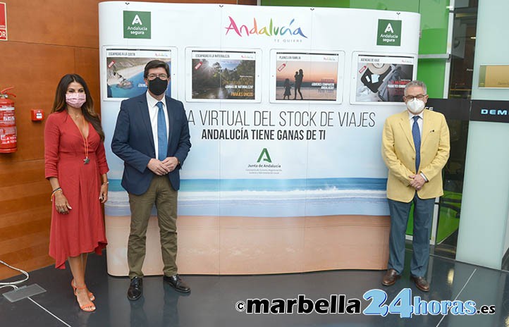 La Junta presenta desde Marbella una web para contratar viajes a Andalucía