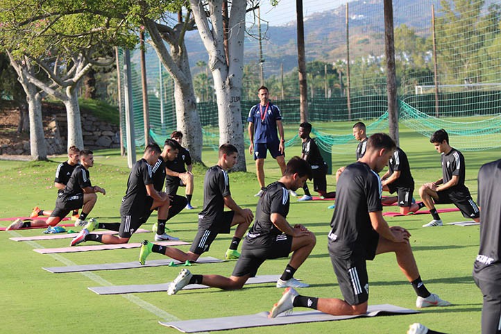 El Marbella FC regresa a los entrenamientos a puerta cerrada