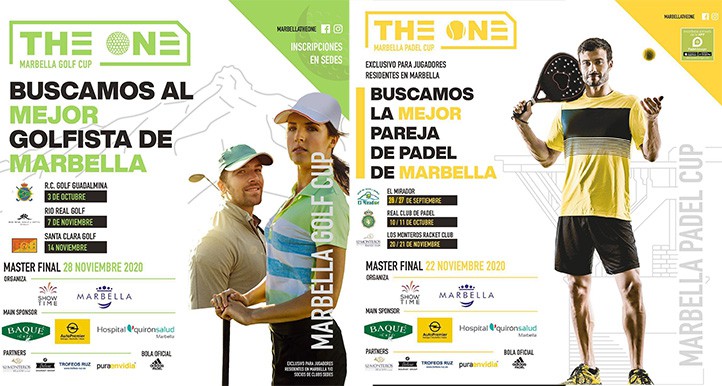 The One Marbella busca los mejores amateurs de pádel y golf