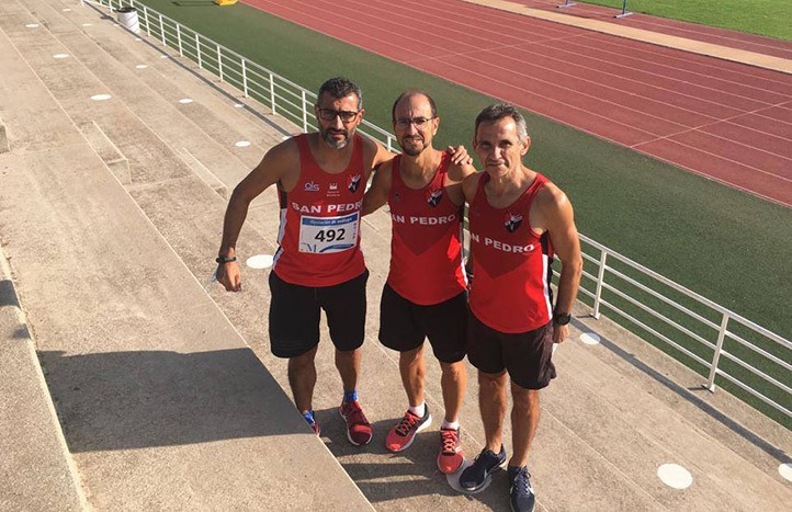 Bernardo Ortiz, del San Pedro, logra marca para el Campeonato de España