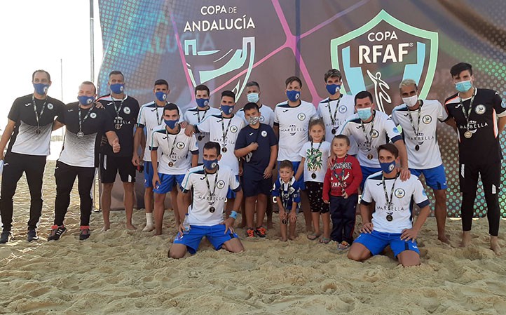 El Marbella Fútbol Playa acaba subcampeón de la Copa de Andalucía