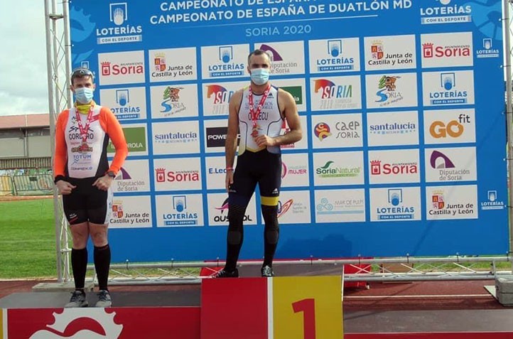 El marbellí Jorge Otalecu se proclama campeón de España de paraduatlón