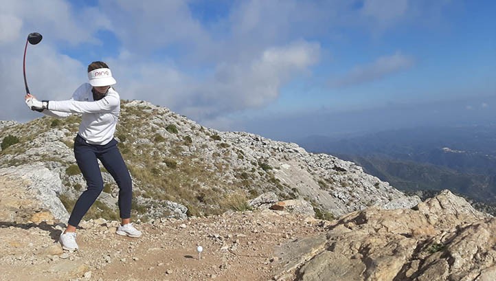 Noemí Jiménez: "Jugar al golf en La Concha ha sido una gran experiencia"