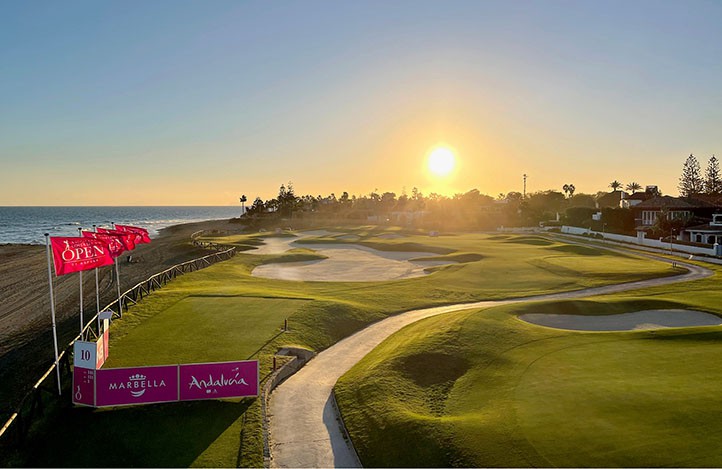 El Real Club de Golf Guadalmina luce de gala para el Open de España