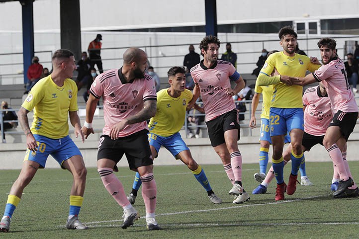 Triste empate del Marbella FC en el campo de Las Palmas Atlético (1-1)