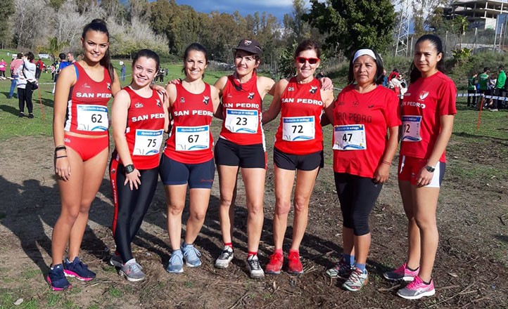 El San Pedro Atletismo logra cinco medallas en el Circuito Provincial de Cross 2020