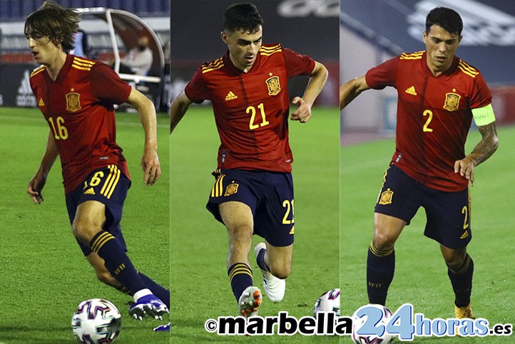 Pedri, Bryan y Porro: De jugar en Marbella con España sub-21 a la absoluta