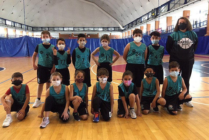 El equipo baby del Marbella Basket se estrena esta temporada 