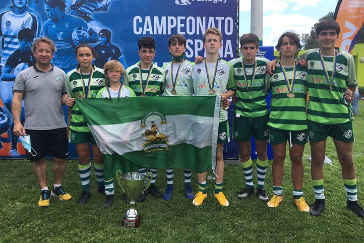 Ocho canteranos del Marbella RC, campeones de España con Andalucía