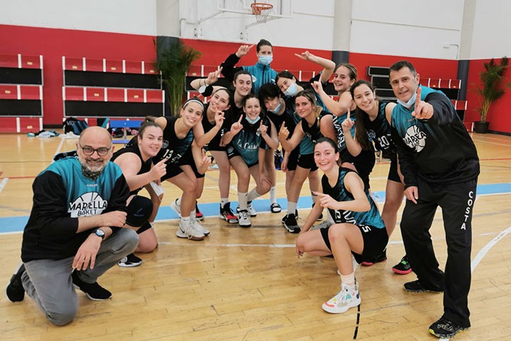 Las júniors del Marbella Basket arrebatan el liderato al CB Alhaurín (41-47)