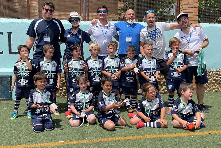 Doble campeonato de Andalucía para la escuelita del Marbella Rugby Club