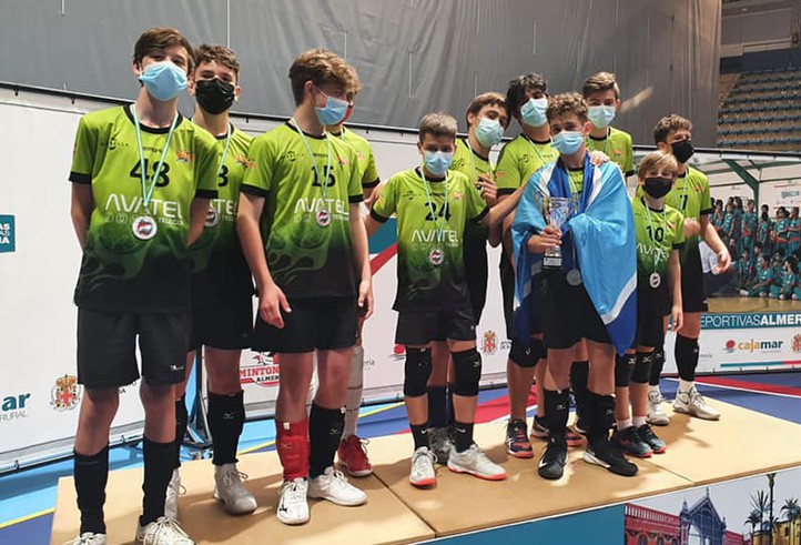 El Costa del Voley infantil, subcampeón andaluz, irá al Campeonato de España