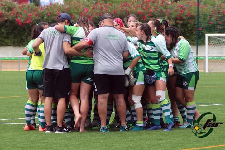 Dos jugadoras del Marbella Rugby Club, terceras de España con Andalucía