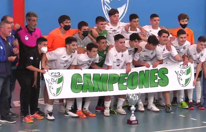 El ADJ San Pedro cadete busca el ascenso a Primera Andaluza