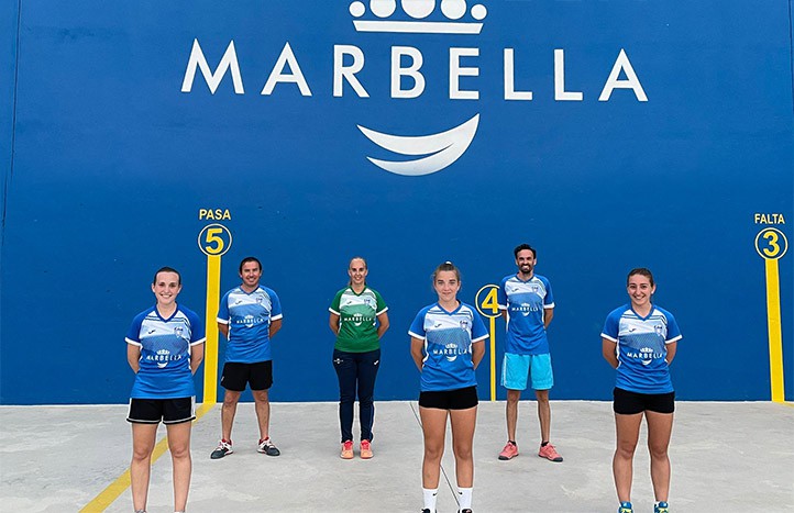 El Club Frontenis Marbella prepara el próximo Campeonato de España 