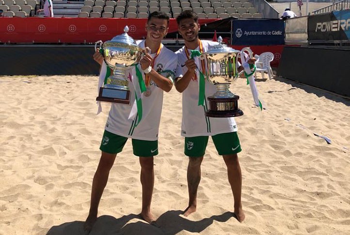 Los marbellíes Juanma Pino y Raúl Ortiz, campeones de España con Andalucía