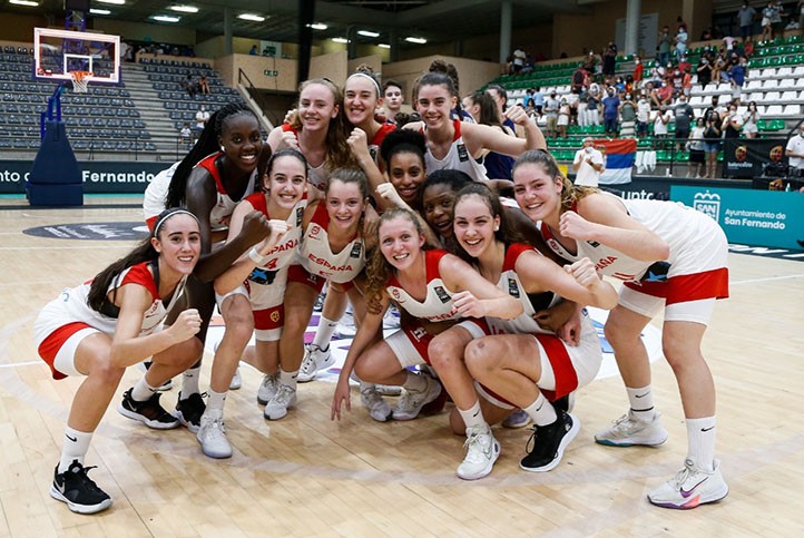 La sampedreña Carla Viegas brilla con España sub-16 en el FIBA Challenger