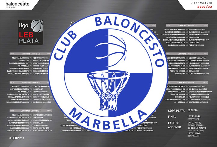 El CB Marbella abrirá la temporada el 9 de octubre en casa ante Navarra